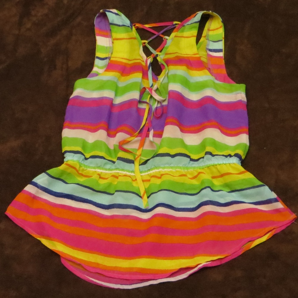 No Boundries Sheer Sleeveless Blouse